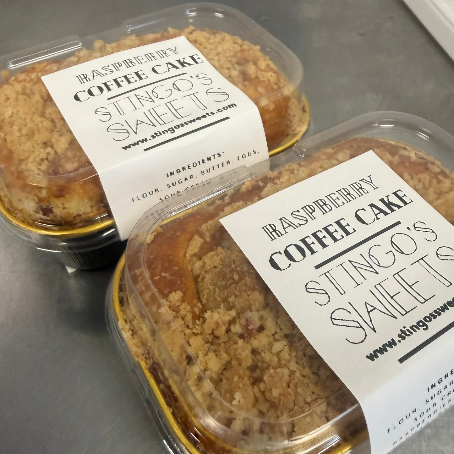 Wholesale - Coffee Cake - Retail Ready