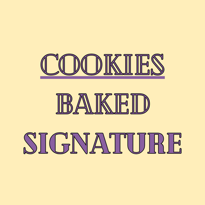 Wholesale - Cookies - Baked - Signature