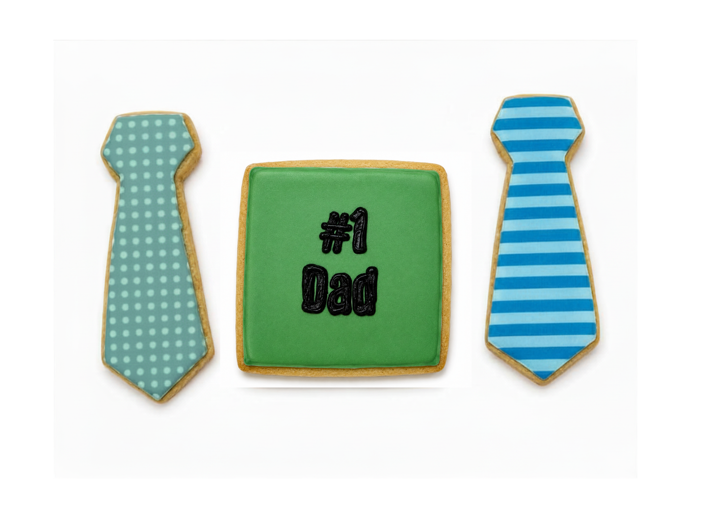 Tie Sugar Cookies (3 Pack) - Pickup Only