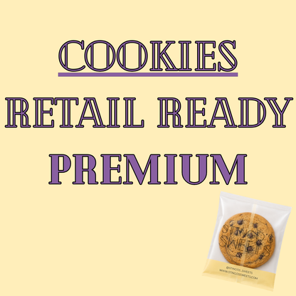 Wholesale - Cookies - Retail Ready - Premium - 100g (3.5")
