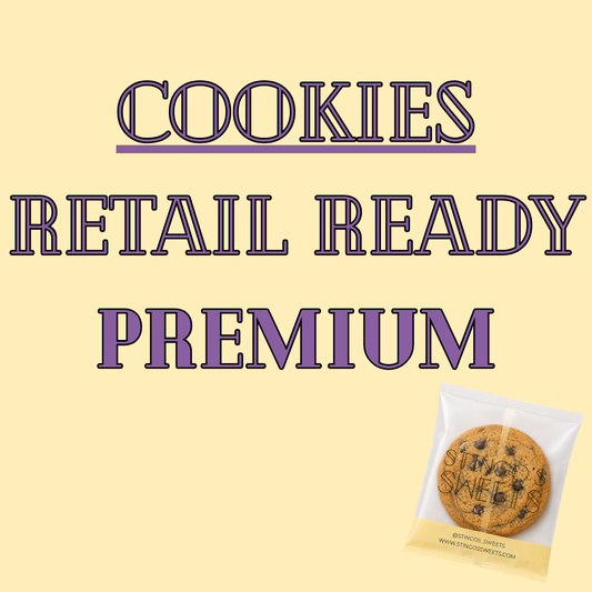 Wholesale - Cookies - Retail Ready - Premium - 100g (3.5")