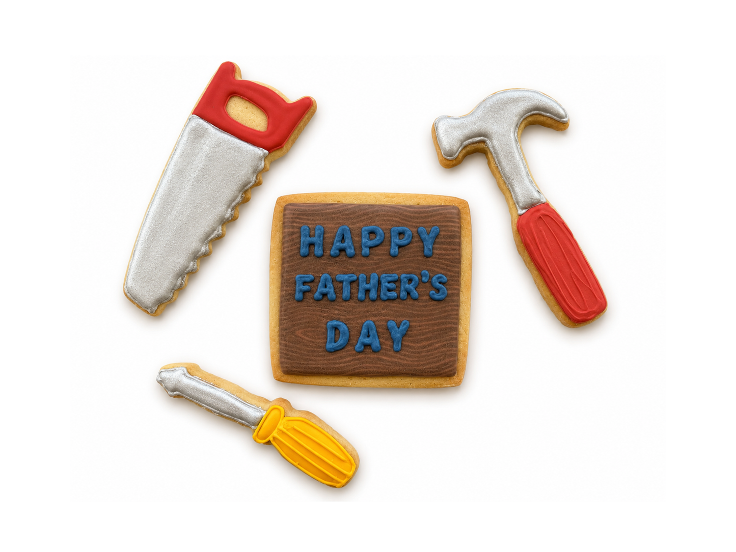 Tool Set Sugar Cookies (4 Pack) - Pickup Only