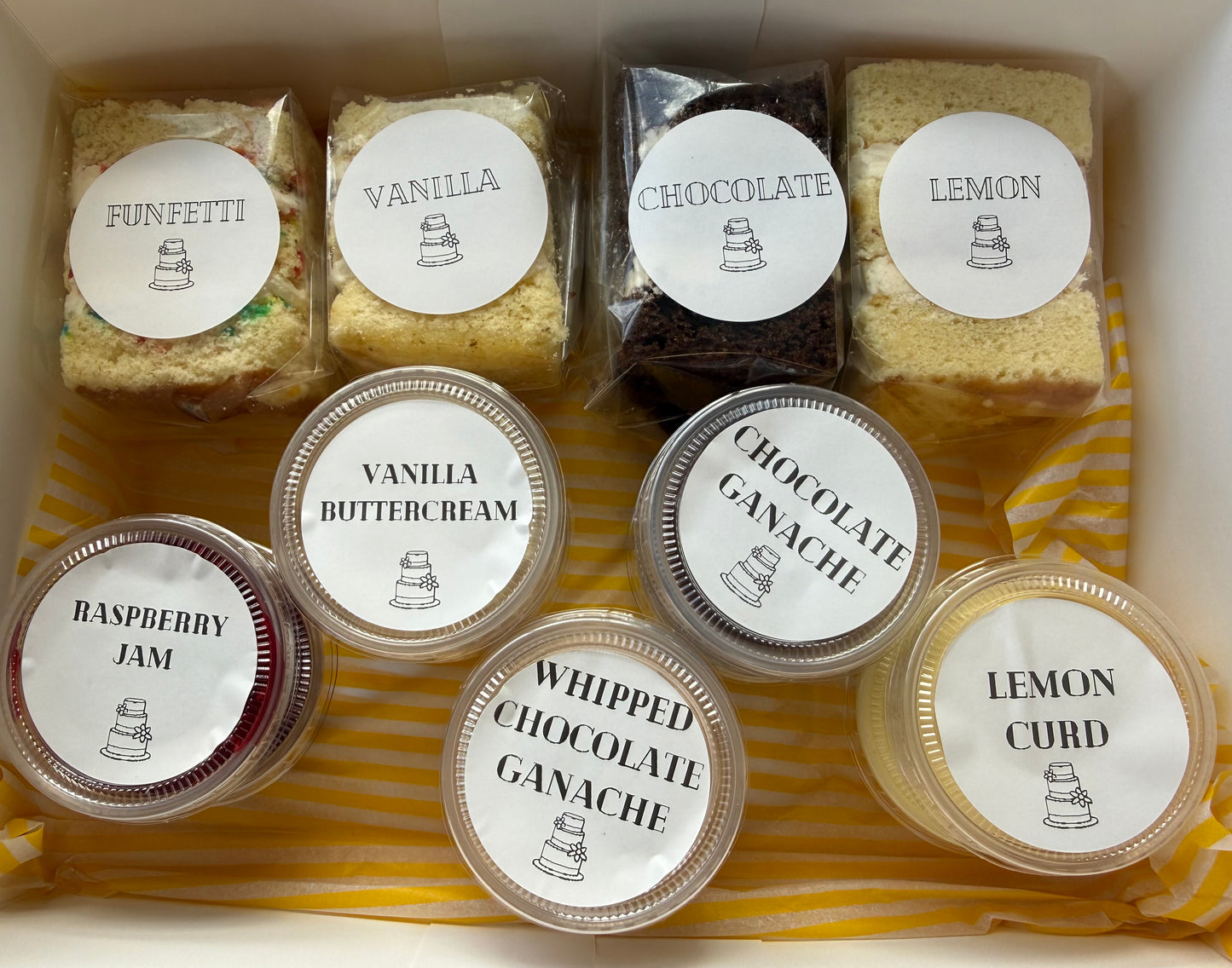 Wedding Cake Tasting Box